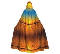 OTTKGGA Reeds By The River Cape à capuche décorative pour adultes Vampires sorcières mystérieuses Cosplay Carnaval Fêtes