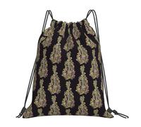 OTTKGGA Sac à dos à cordon de serrage pour guitare - Étanche - Grande capacité - Léger - Pour voyage, plage, blanc, One Size, Décontracté