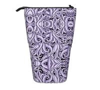 OTTKGGA The Sea Witch Trousse à crayons télescopique avec fermeture éclair pour l'école, le bureau, les étudiants, Noir , Taille unique