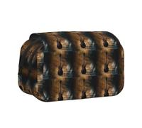 OTTKGGA Trousse à stylos à double clapet pour guitare musicale, Noir , Taille unique, Classique