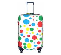 OTTKGGA Twister Housse de protection élastique anti-rayures pour valise de 45,7 à 81,3 cm, blanc, M