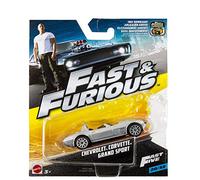 OTTO Fast et Furious : pour Chevrolet Corvette Grand Sport - vehicule Miniature Gris - Voiture Collection 20/32