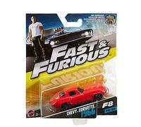 OTTO Fast et Furious : pour Chevy Corvette 1966 - vehicule Miniature Rouge - Voiture Collection 30/32