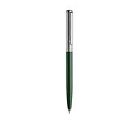 Otto Hutt Design 01 Stylo à bille 001-11592 - Kuli avec revêtement de haute qualité, surface de couleur vert mat Ruthénium - avec recharge de grande capacité M, bleu
