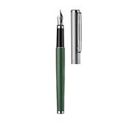 Otto Hutt Design 01 Stylo plume 018-11595 - Stylo plume avec revêtement de haute qualité et surface brillante de couleur verte - Force de plume M