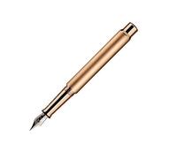 Otto Hutt Design 04 068-11619 Stylo-plume avec tige en or rose mat, capuchon et ferrures recouverts d'or rose brillant Épaisseur de plume B