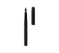 Otto Hutt Stylo-plume Allblack D03 - En laiton/acier noir - 14 cm - Largeur de trait B - 068-18796