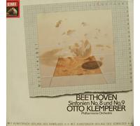 Otto Klemperer & Philharmonia Chorus and Orchestra London - Beethoven: Sinfonien No. 8 und No. 9 (mit Kunstdruck-Beilage) [Vinyl LP] [Schallplatte]