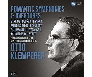 Otto Klemperer : Symphonies et ouvertures romantiques