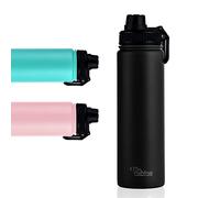 Otto Koning Gourde Isotherme Inox 750ml | Bouteille Eau Thermos Café 16h Froid 10h Chaud | Gourde Sport, Bureau, Randonnée | Étanche, Sans BPA, Double Paroi Isolée, Acier Inoxydable