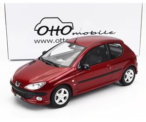 Otto Mobile 1/18 - P-EUGEOT 206 S16-1999 OT1039