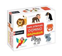 Mon Premier Domino Animaux Du Monde - 28 Dominos - Jeu Educatif