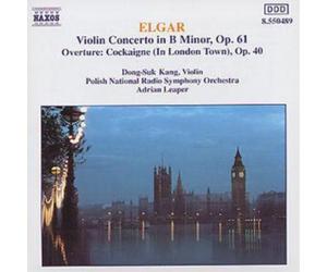 Otto Nopp Elgar - Violin Concerto in B Minor/ Overture: Cockaigne (In Londo (CD)