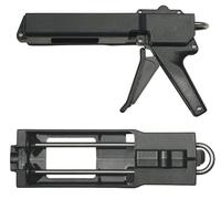 OTTO Pistolet à calfeutrer 2K H 248 - Pistolet à cartouche professionnel pour mousses PU 2K - Convient pour OTTOPUR Turbo 2 x 105 ml, chargeur en nylon renforcé de fibre de verre, transmission de