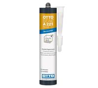 OTTO-SEAL A221 Mastic de joint pour parquet, stratifié, parquet, liège, plinthes, joints de réparation sur bois, 310 ml, frêne naturel