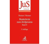 Otto Tempel Cle Mustertexte zum Zivilprozess Band II: Besondere Verfahre (Poche)