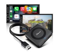 OTTOCAST Car TV Mate Pro, Carplay sans Fil Branchez & Jouez Compatible avec Les Sticks TV Set-Top-Boxes Adaptateur Multimédia HDMI pour Modèles de Voitures OEM Wired Carplay