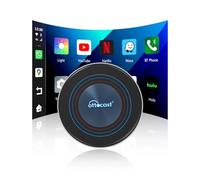 OTTOCAST i3 BMW CarPlay AI Box, OttoAiBox Android 13 avec Netflix/Youtube | téléchargement d’applications, WiFi & carte SIM 4G, compatible BMW & véhicules avec CarPlay sans fil d’origine (8Go+128Go)