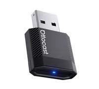 OTTOCAST Mini Nova 2026 Upgraded, Adaptateur CarPlay sans Fil Android Auto, WiFi Double Bande, Reconnexion Automatique, Plug & Play USB, pour Véhicules avec CarPlay Filaire OEM Depuis 2016,Noir