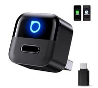 OTTOCAST Mini Pico 2026 Adaptateur sans Fil CarPlay et Android Auto, Bouton Intelligent, 5-8s Connexion Automatique, Plug & Play, USB-A/USB-C, Mise à Jour OTA, Compatible avec iOS 10+/Android 11+