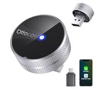 OTTOCAST Mini Tube 2026, Adaptateur sans Fil CarPlay & Android Auto, Connexion en 10s, USB-A/Type-C, Mise à Jour OTA, Compatible 99% Voitures Depuis 2016 (sauf BMW/Tesla)