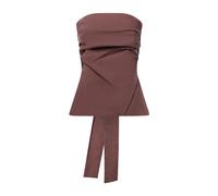 Ottod'Ame - Hauts sans manches - Femme - Tops - Brun - Taille: 40 FR