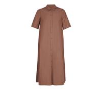 Ottod'Ame - Long Chemisier Dress - Femme - Robes - Brun - Taille: 38 FR
