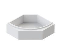 Ottofond Canary Support de baignoire d’angle, 990143,