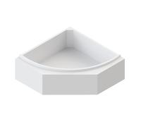 Ottofond Sardinia Support de baignoire d’angle, 990105,