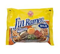 Ottogi Jin Ramen Noodle Spicy Hot Mild (Paquet de 5)