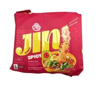 Ottogi Jin Ramen Spicy Lot de 5 paquets de nouilles instantanées coréennes épicées 5 x 120 g - OG ASIA - 600 g