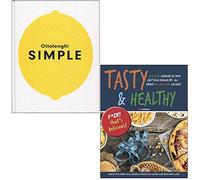 Ottolenghi SIMPLE [Hardcover] & Tasty & Healthy F*ck That's Delicious 2 Books Collection Set