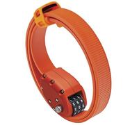 OTTOLOCK Antivol à Combinaison en Acier et Kevlar 76cm léger, Compact, sûr, résistant | Idéal pour Les Cyclistes et l'équipement Sportif Orange