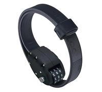 OTTOLOCK Cadenas de vélo à Combinaison Acier et Kevlar | Léger, Compact, sûr, Durable | Idéal pour Les Cyclistes et Les équipements Sportifs Noir, 46cm