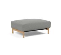 Ottoman Malloy Wood LxWxH 100x75x41cm