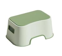 Ottoman Tabouret De Pied Repose-Pieds Multifonctionnel, Tabouret-Marche Peu Encombrant for Toilettes DéCoration Maison(Grün)