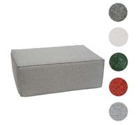 Ottomane/accessoire pour canapé HWC-O54 38x97x70cm gris clair