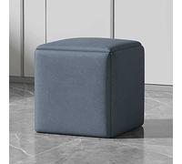 Ottomane cube empilable 5 en 1 avec roulettes pivotantes - Tabouret polyvalent en tissu pour salon et salle à manger, parfait pour économiser de l'espace et solutions de siège élégantes