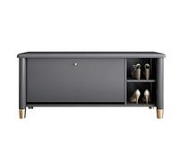 Ottomans Banc de Support à Chaussures la Maison Banc d'armoire avec Armoire adaptée au Couloir du Coin Porche Salon(A)