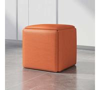 Ottomans gigognes avec roulettes - Tabourets empilables 5 en 1 et chaise convertible pour salon et salle à manger - Pouf cube polyvalent
