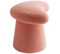 Ottomans Pouf Tabouret Salon Pouf Ottoman Créatif De Style Simple en Forme De Cœur, Tabouret De Maquillage pour Chambre De Fille, Tabouret Bas pour Café, Cadeau d'anniversaire(Rose)