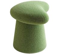Ottomans Pouf Tabouret Salon Pouf Ottoman Créatif De Style Simple en Forme De Cœur, Tabouret De Maquillage pour Chambre De Fille, Tabouret Bas pour Café, Cadeau d'anniversaire(Green)