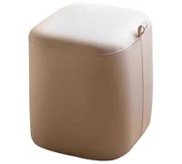 Ottomans Tabouret Bas De Salon Pouf Ottoman en Forme d'arc De Style Simple, Tabouret De Maquillage Doux Et Tendance pour La Maison, Aucune Installation Requise, Cadeau