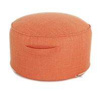 Ottomans Tabouret pour pieds ottomans rond pour salon Tabourets pour pieds en lin et coton Tabouret de change de chaussures repose-pieds pour chambre Tabourets pour pieds