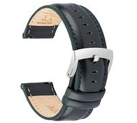 OTTOODY Correa de Reloj de Cuero de Liberación Rápida 18mm 19mm 20mm 21mm 22mm, Elegantes Correas de Reloj de Cuero de Grano Superior Correa de Reloj de Repuesto para Hombre Mujer, Reloj y Smartwatch