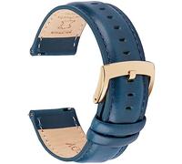 OTTOODY Correa de Reloj de Cuero de Liberación Rápida 18mm 19mm 20mm 21mm 22mm, Elegantes Correas de Reloj de Cuero de Grano Superior Correa de Reloj de Repuesto para Hombre Mujer, Reloj y Smartwatch