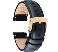 OTTOODY Correa de Reloj de Cuero de Liberación Rápida 18mm 19mm 20mm 21mm 22mm, Elegantes Correas de Reloj de Cuero de Grano Superior Correa de Reloj de Repuesto para Hombre Mujer, Reloj y Smartwatch