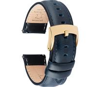 OTTOODY Correa de Reloj de Cuero de Liberación Rápida 18mm 19mm 20mm 21mm 22mm, Elegantes Correas de Reloj de Cuero de Grano Superior Correa de Reloj de Repuesto para Hombre Mujer, Reloj y Smartwatch