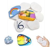 OTTOOPPXIN Galets A Peindre, 3-8 Cm Galet, Cailloux Decoratif, pour Bricolage, Aquarium, L'AméNagement Paysager, La DéCoration De La Maison, L'Artisanat, Les Projets Artistiques (3-8cm)