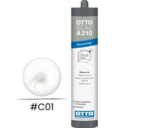 OTTOSEAL® A 210 Acrylique pour peintres - blanc, à peindre, pour joints de raccordement intérieurs, 310 ml